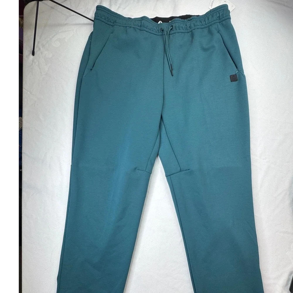 Reebok‎ RBK Flow Jogg W3 Mens 2XL Balsam Teal Straight Leg Jogger Pants NWT